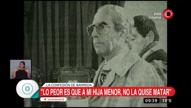 Barreda: Lo peor es que a mi hija menor no la quise matar