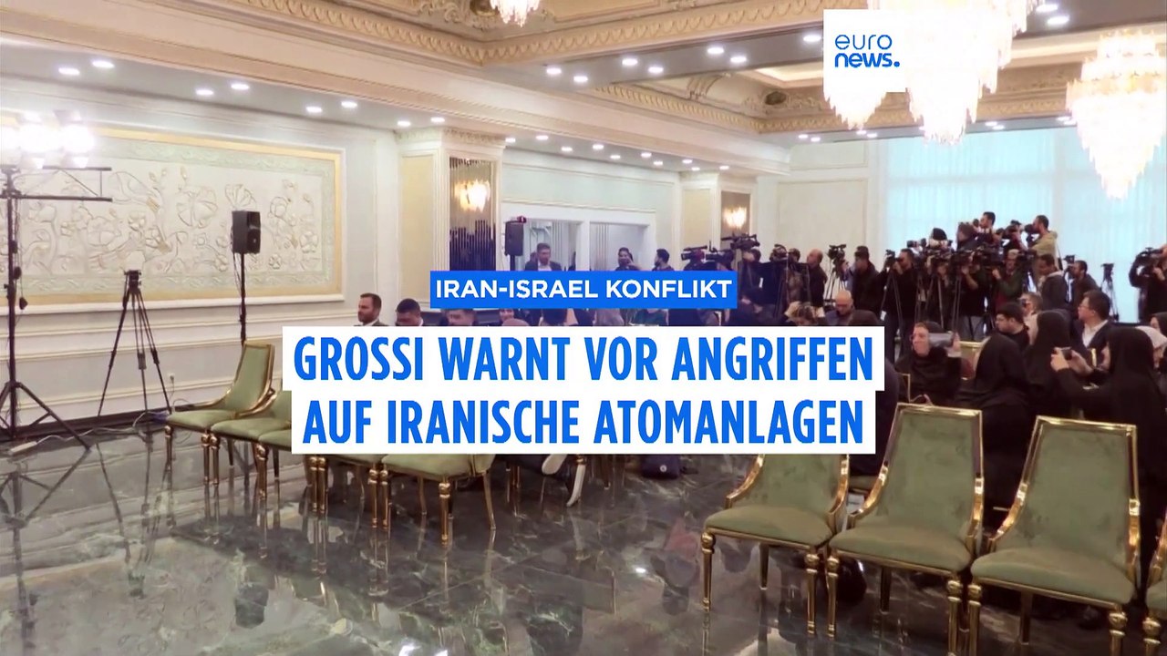 Naher Osten: Atombehörden-Chef Grossi besucht Iran