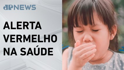 Casos de coqueluche têm alta de mais de 1.400% no Brasil em 2024