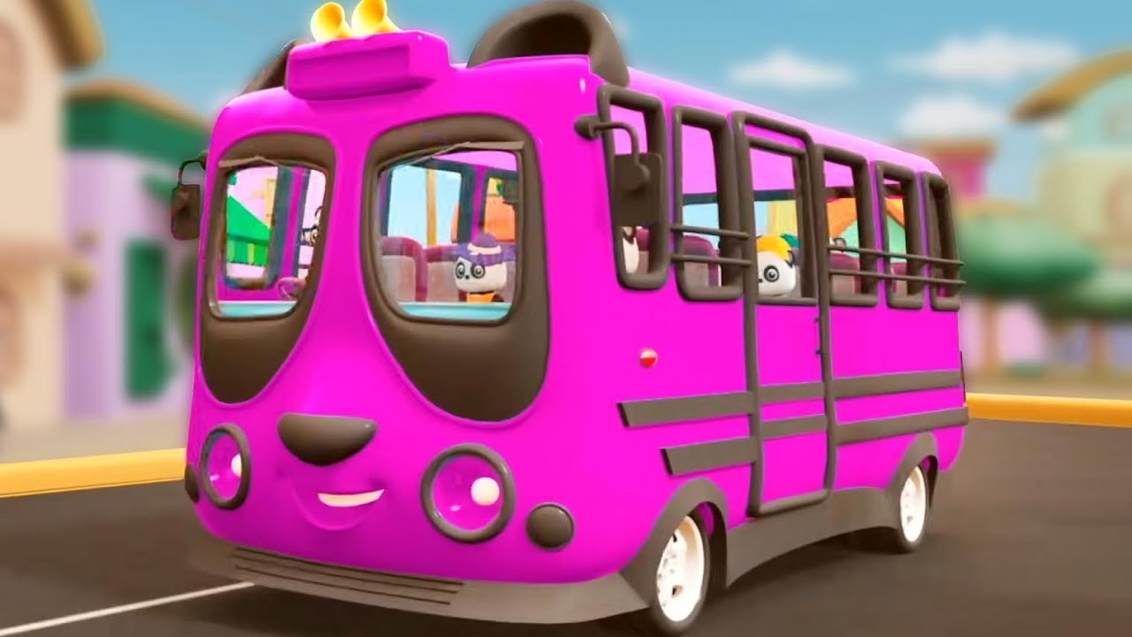 Wheels On The Bus, Vehicle Song and Nursery Rhymes for Children