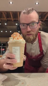 Drink Slips and Spills as Barista Puts Lid on Cup