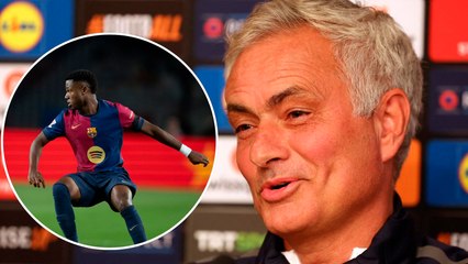 Mourinho DT del Fenerbahce niega el posible fichaje de Ansu Fati
