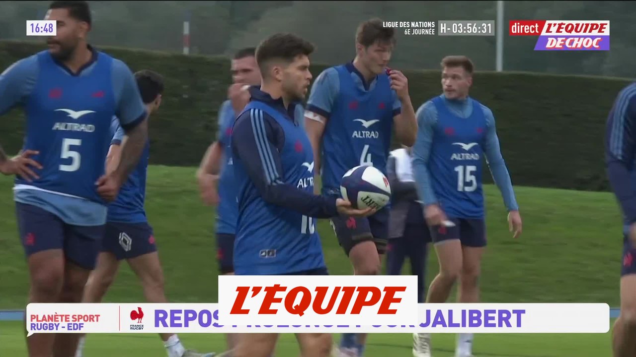 Jalibert pas dans le groupe de l'équipe de France pour préparer l'Argentine - Rugby - Tests - Bleus