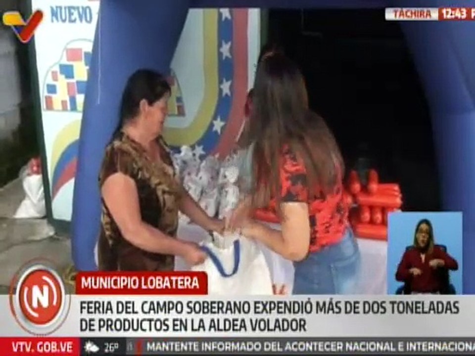 Táchira | Mercal expendió más de 2 toneladas de productos a precios asequibles en el mcpio. Lobatera