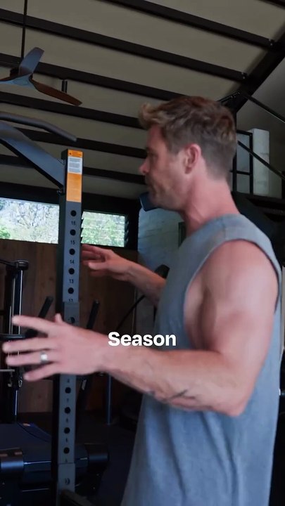 The Shed loaded with the latest Centr gear. A holiday gift designed to keep our Centr team and Chris's mates training all year long