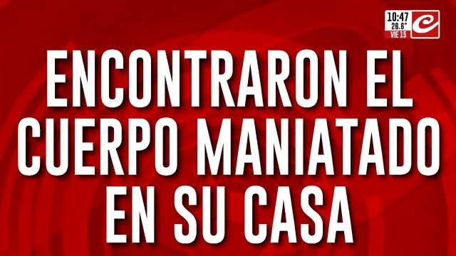 Lo encontraron muerto y maniatado en su casa: ¿lo asesinó un viudo negro?