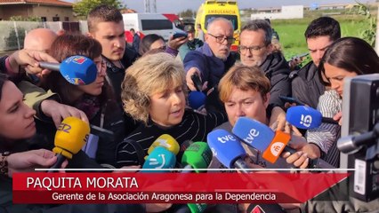 Diez muertos en el incendio de una residencia de mayores en Villafranca de Ebro (Zaragoza)