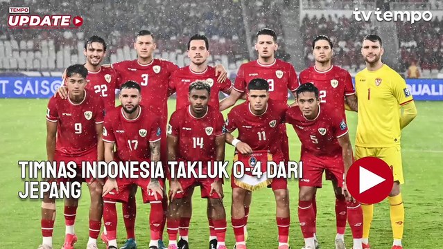 Hasil Kualifikasi Piala Dunia 2026: Timnas Indonesia Takluk 0-4 dari Jepang