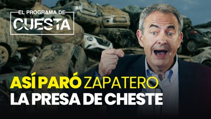 Así bloqueó Zapatero la presa de Cheste que habría salvado vidas en Valencia