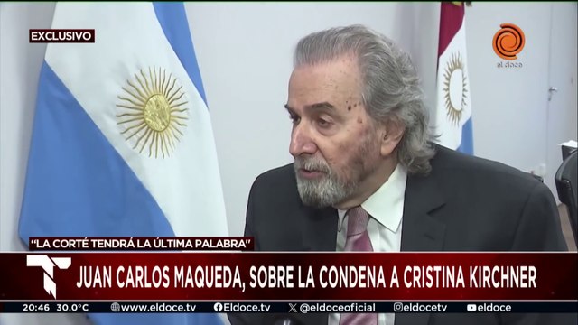 Se demora bastante tiempo : Maqueda habló de los pasos posteriores a la confirmación de la condena de la Causa Vialidad