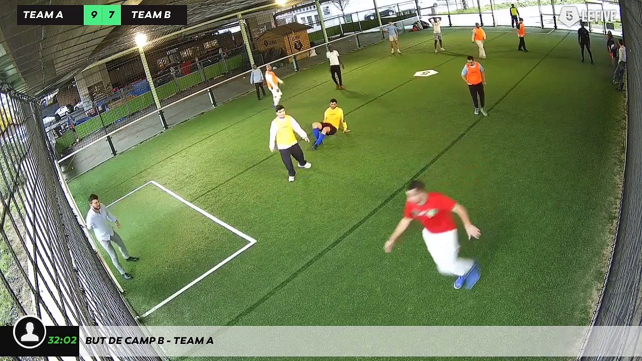 But de Camp B - Team A