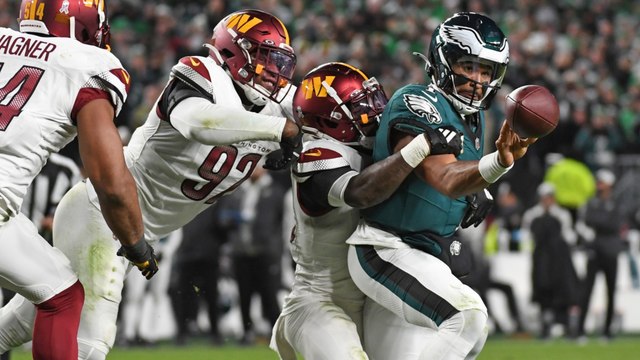 Eagles Triumph Over Commanders 26-18: Game Highlights