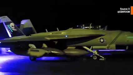 動画: 米軍のF-35C戦闘機、イエメンでのフーシ派攻撃で戦闘デビュー