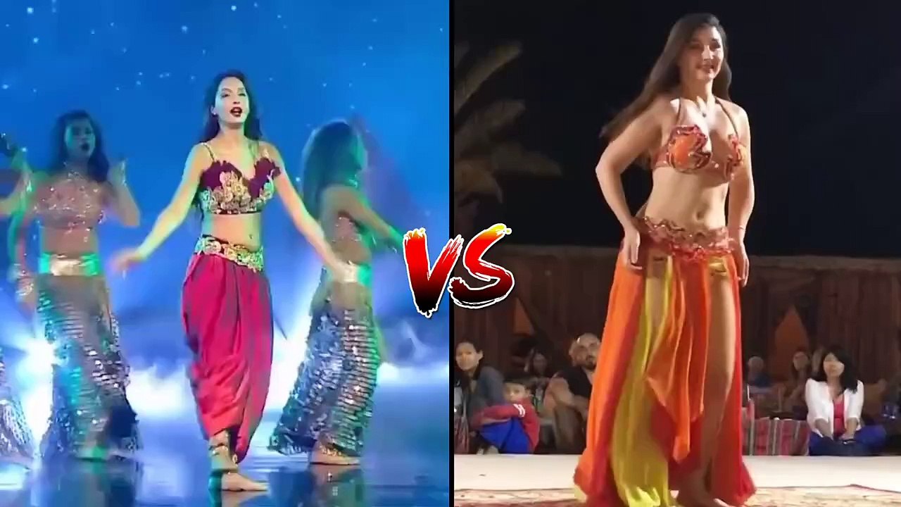 Belly Dance _ Nora fatehi Vs Dubai Belly Dancer _ Nora fatehi belly dance _Belly Dance_(720P_HD)