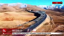 Van-Hakkari arasındaki Güzeldere Tüneli hizmete açıldı