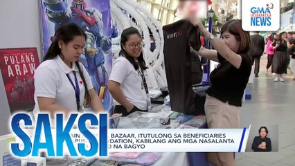 Kikitain ng Noel Bazaar, itutulong sa beneficiaries ng Kapuso Foundation, kabilang ang mga nasalanta ng sunod-sunod na bagyo | Saksi