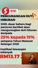 Selangor Budget 2025: Entertainment duty reduction policy continues, says MB