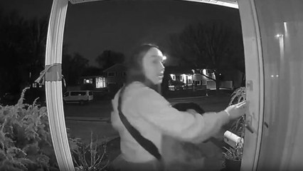 Boy’s farewell fart caught on ring camera as he leaves with his girlfriend