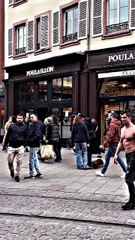 "Create a stunt at the road to gauge the reactions of girls."