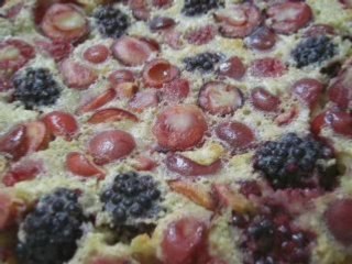 Clafoutis aux fruits rouges