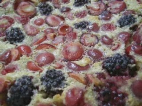 Clafoutis aux fruits rouges