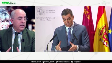 Pedro Sánchez está huido del Parlamento