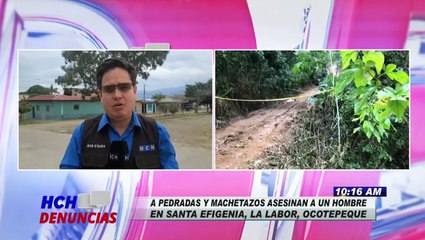 Con saña matan a hombre en una calle de La Labor, Ocotepeque