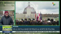 Estados Unidos abre base de misiles al norte de Polonia