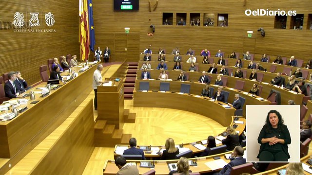 Baldoví (Compromís): “¿Usted no sabe que si caen 300 litros río arriba eso debe bajar y solo tiene dos caminos?”