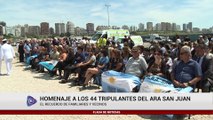 HOMENAJE A LOS 44 TRIPULANTES DEL ARA SAN JUAN