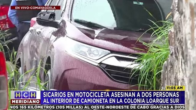 Motosicarios acribillan a dos ocupantes de camioneta en colonia Loarque