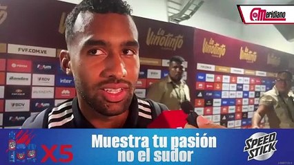 ¡Cristian Cásseres Jr tras empatar 1-1 con Brasil!