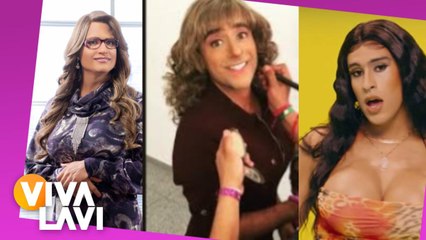 Famosos que se vistieron de mujer y causaron polémica