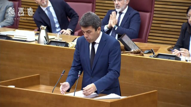 Mazón: Si no soy capaz de liderar la recuperación, no optaré a la reelección