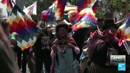 Enfrentamientos entre Policía y manifestantes en medio de cumbre APEC en Lima