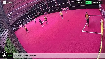 But de Kassim B - Team A