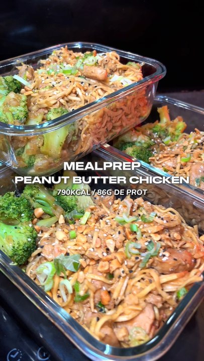 ⚠️ MEAL PREP -20€ pour 5 repas ⚠️