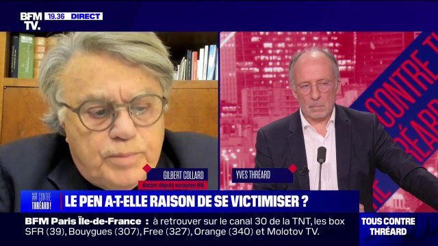 Inéligibilité requise contre Marine Le Pen: Il n'y a plus de caractère sacré de la loi , déclare Gilbert Collard, ex-eurodéputé RN