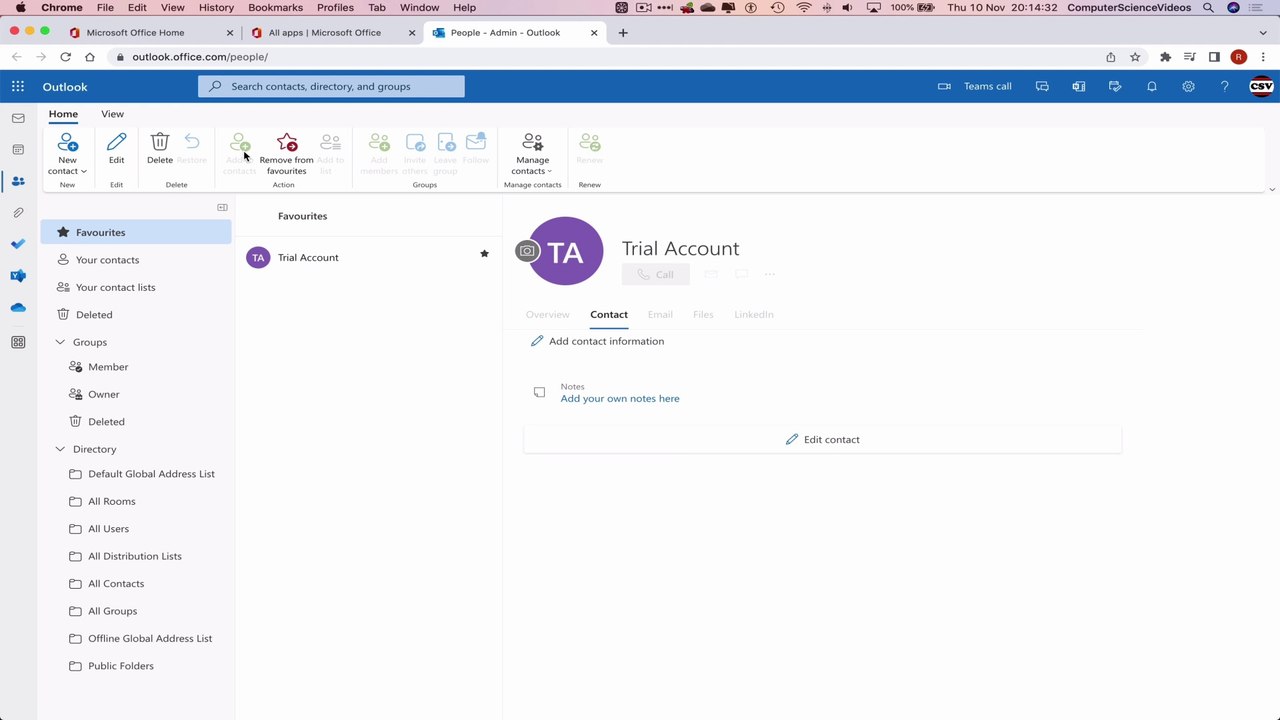 How to USE Microsoft People for Office 365 On a Mac - Tutorial 14 - Change Layout - Basic Tutorial