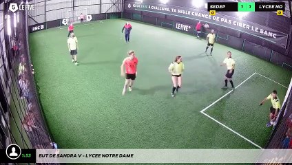 But de Sandra V - Lycee Notre Dame