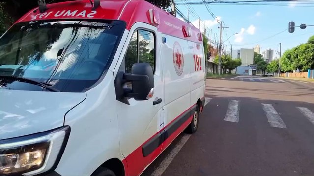 Homem de 50 anos encontrado caído em via pública é socorrido pelo SAMU