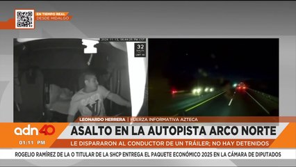 Con falso retén intentan asaltar a trailero en la autopista Arco Norte