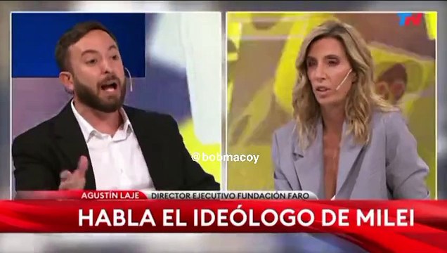 Agustín Laje aniquiló a la periodista globalista Geuna