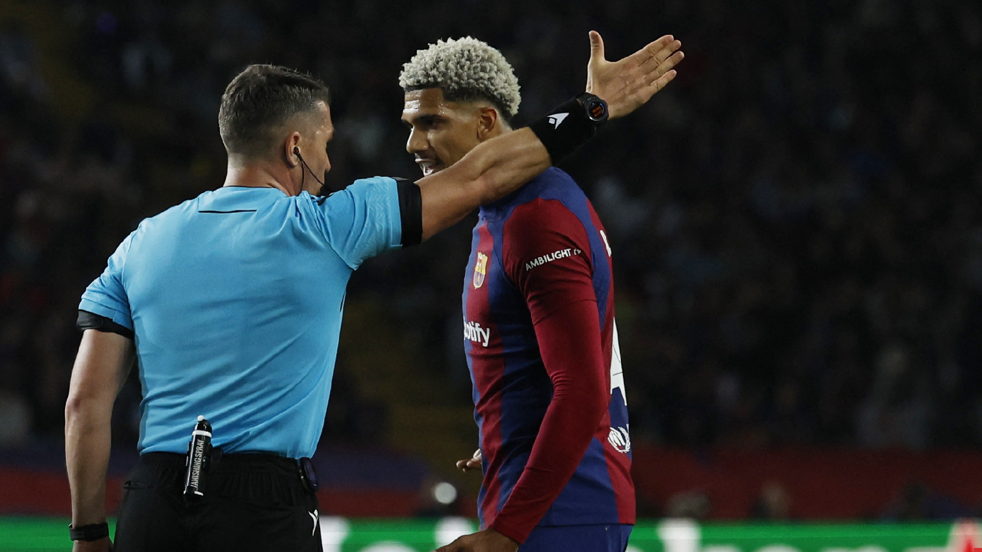 Buenas noticias con Ronald Araujo en el Barcelona