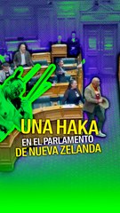 Un Haka en el parlamento de Nueva Zelanda