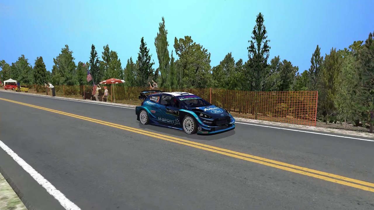 Kahoo V6 Particle Mod in Richard Burns Rally. Pikes Peak, Ford Fiesta WRC 2019. (XBox Controller)