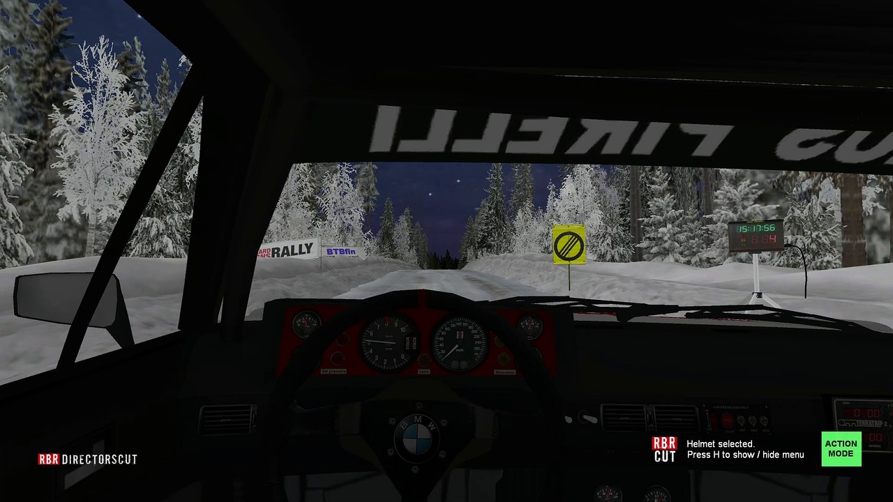 Richard Burns Rally's Longest stage? 46km Ahmavaara 0.9.4 in a BMW M1. (XBox Controller)