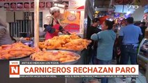 carniceros rechazan paro