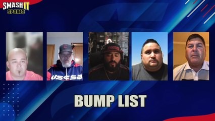 2024 Bump List Show Thu, Nov 14, 2024 7:40 PM to 8:48 PM