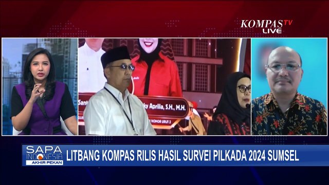 Litbang Kompas Rilis Survei Elektabilitas Paslon Pilkada Sumsel 2024, Ini Hasilnya!